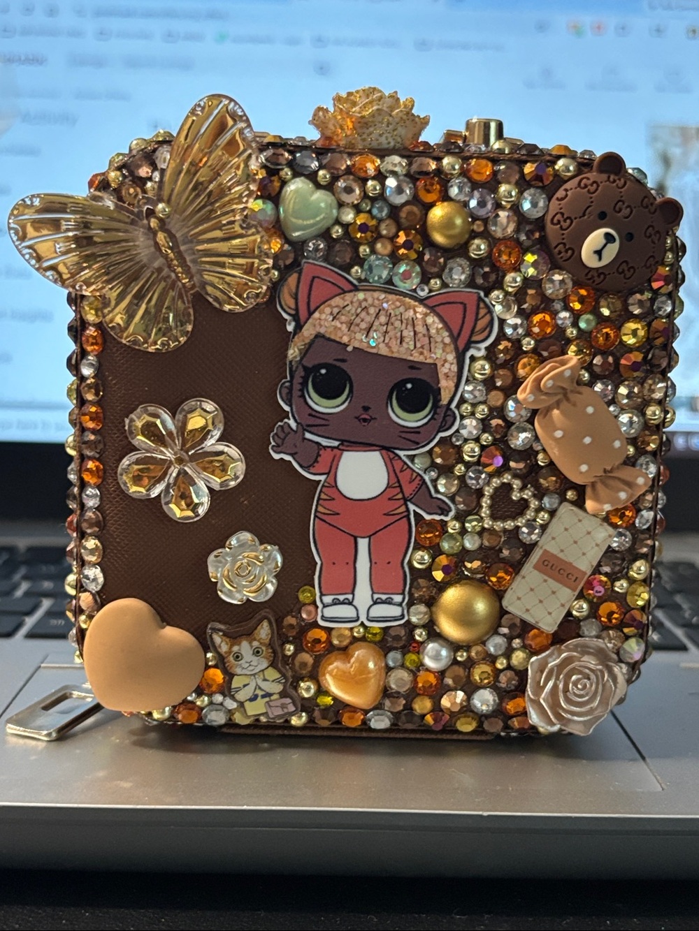 Bratz x Gucci Bejeweled Crossbody Bag